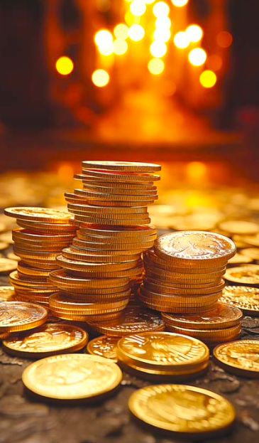 gold coins